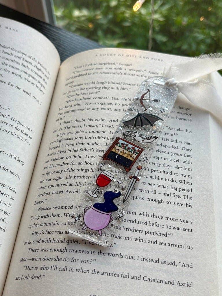 ACOTAR Symbols Acrylic Bookmark