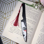 3d Printed Girl on Knife Bookmark