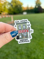 If Lost Return to the Nearest Bookstore Sticker
