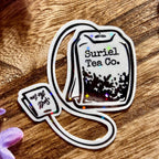 A Court of Thorns and Roses Suriel Tea Co. Tea Bag Sticker
