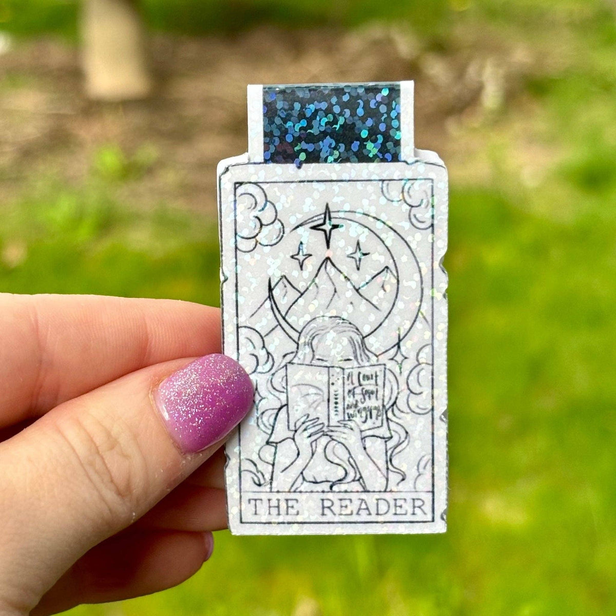 Fantasy Reader Magnetic Bookmark