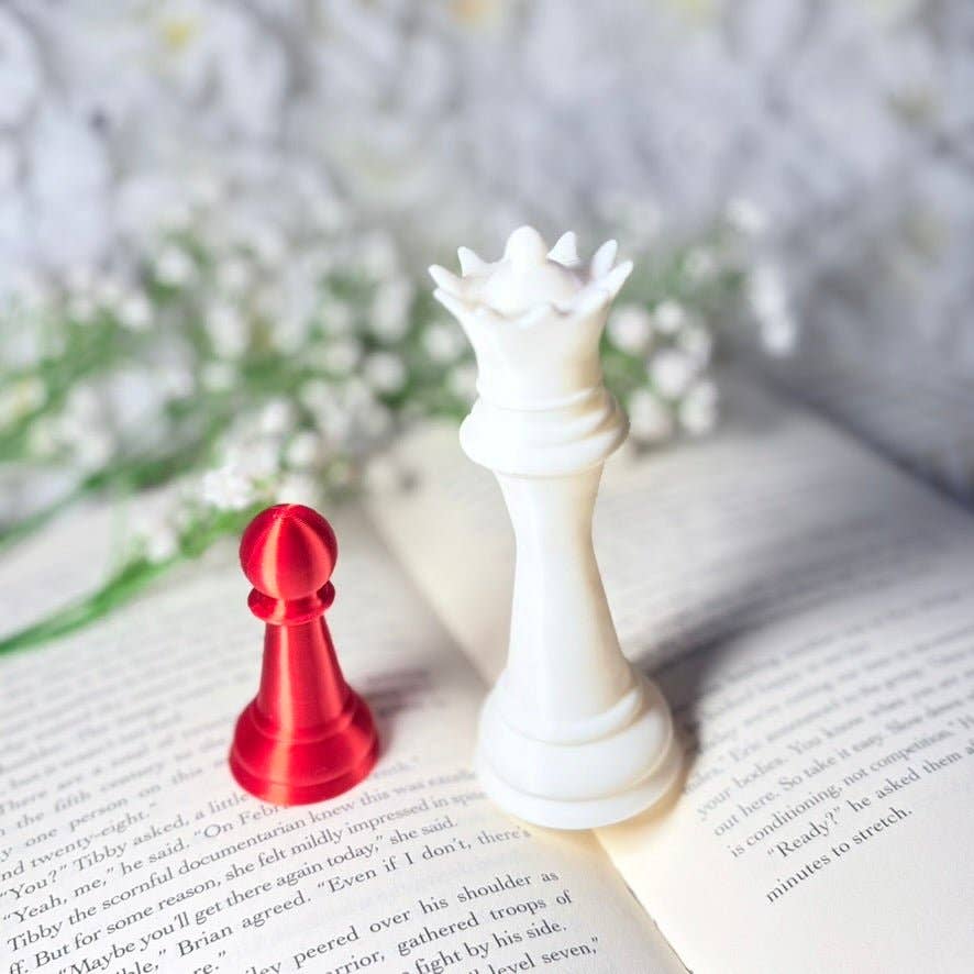 3d Printed Chess Pieces Twilight Inspired Decor