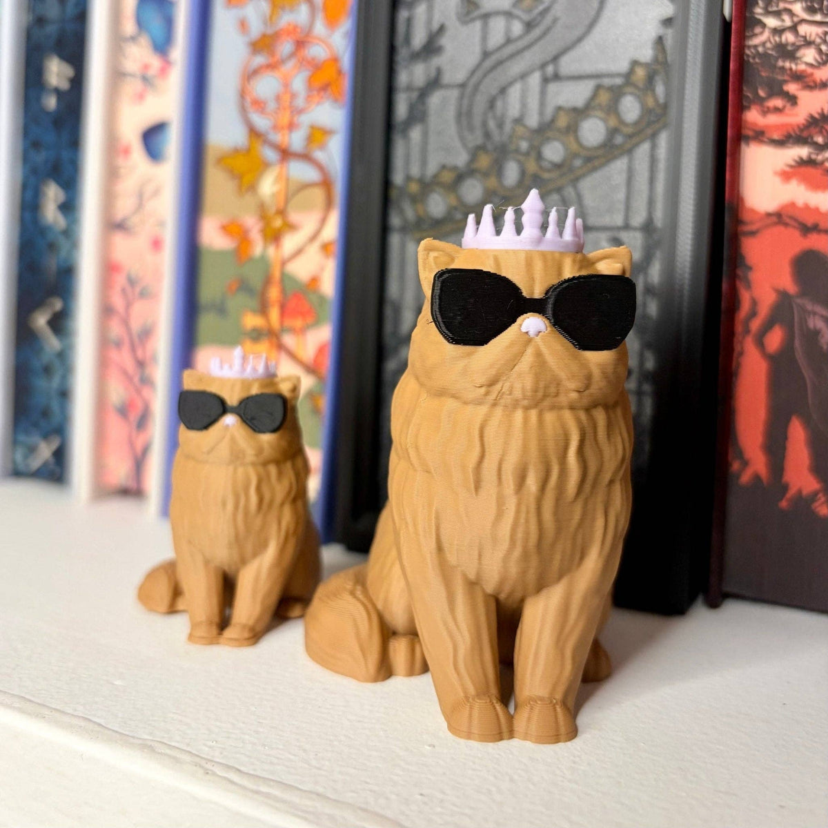3d Printed Princess Donut inspired Bookshelf Decor