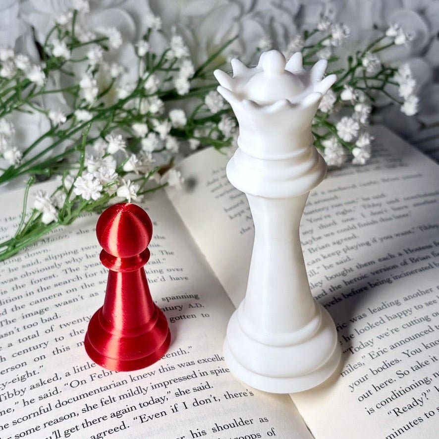 3d Printed Chess Pieces Twilight Inspired Decor