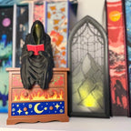 The Suriel Reading a Book Tealight Holder Bookshelf Decor