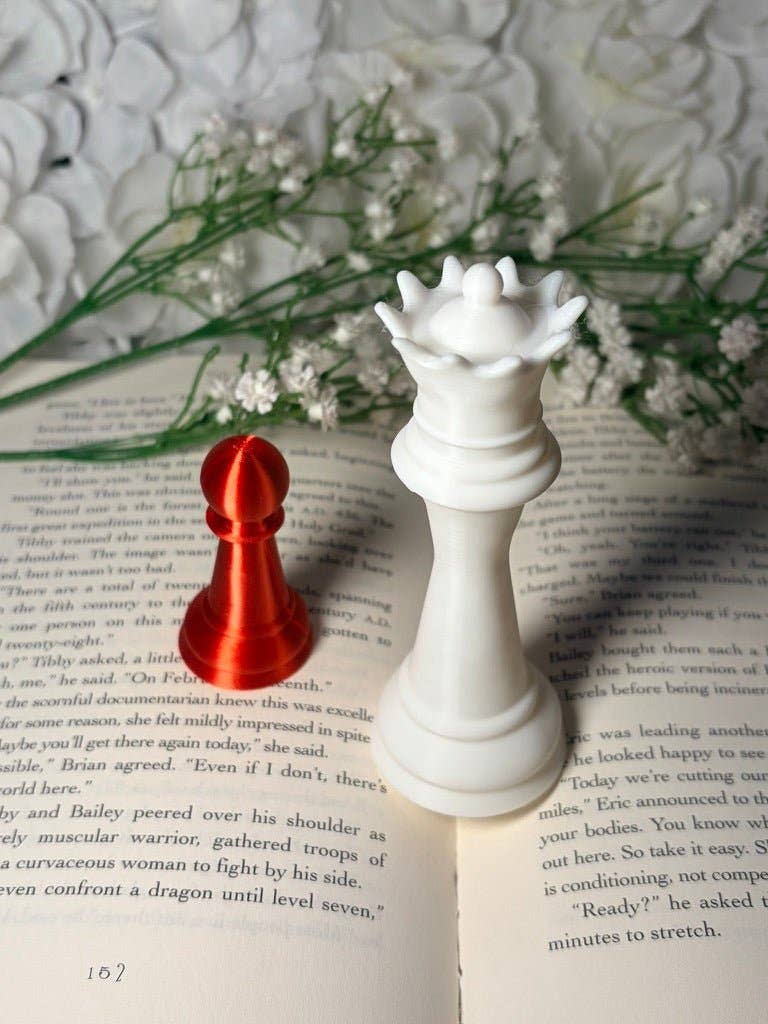 3d Printed Chess Pieces Twilight Inspired Decor