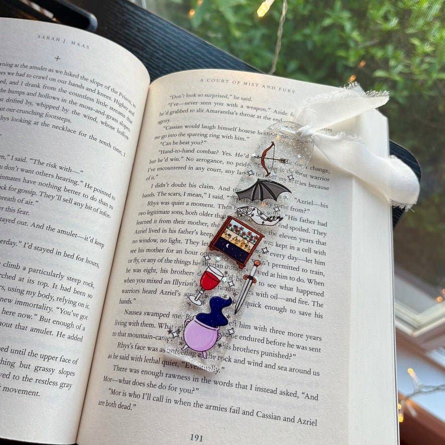 ACOTAR Symbols Acrylic Bookmark