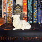 3d Printed Fox with Butterfly Bookshelf Decor