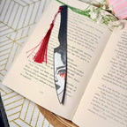 3d Printed Girl on Knife Bookmark
