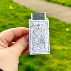 Fantasy Reader Magnetic Bookmark