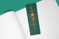 Throne of Glass Symbols Metal Bookmark